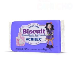 MASSA BISCUIT 90G VIOLETA ACRILEX