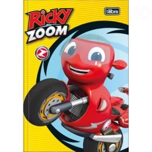 CADERNO 1/4 BROCHURA 80FOLHAS  RICKY ZOOM