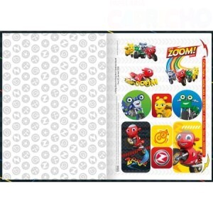 CADERNO 1/4 BROCHURA 80FOLHAS  RICKY ZOOM