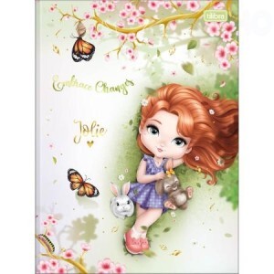 CADERNO 1/4 BROCHURA 80FOLHAS JOLIE