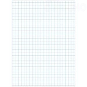 PAPEL ALMAÇO QUADRICULADO 5MM ACADEMIE 16FOLHAS