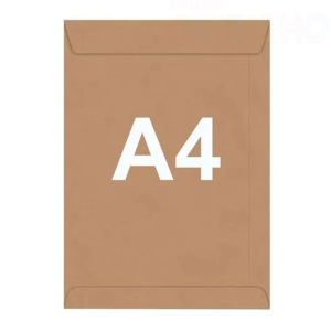 ENVELOPE A4 KRAFT 229X324  UN FORONI