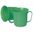 CANECA DE PLASTICO VERDE 300ML