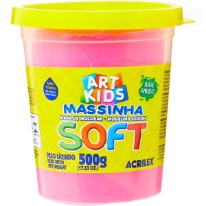 MASSA MODELAR SOFT 500G MARAVILHA