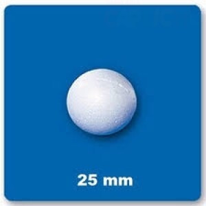 BOLA DE ISOPOR 25MM